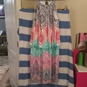 Multi color summer dress